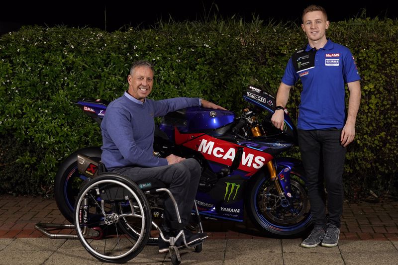 Tim Neave steps up to Superbike to complete McAMS Yamaha’s 2023 Bennetts BSB line-up