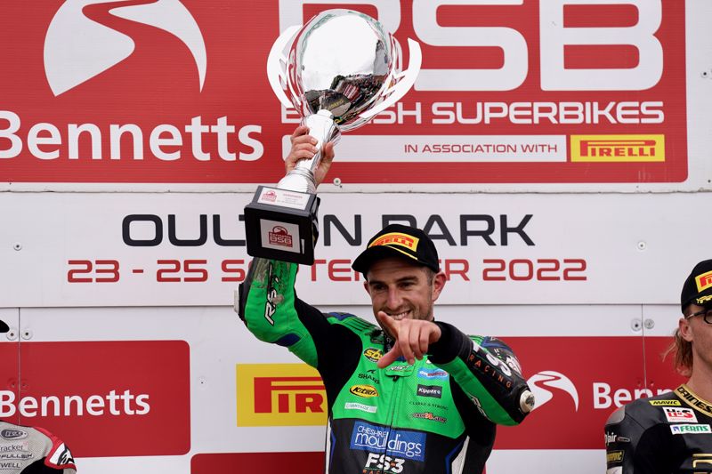 Jackson wins incident-packed race two at Oulton Park 