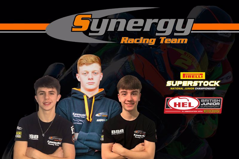 Synergy Racing announce three-strong Junior Championship line-up