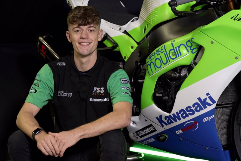 Cheshire Mouldings Kawasaki sign Junior Superstock Champion Cook for 2023 Bennetts BSB