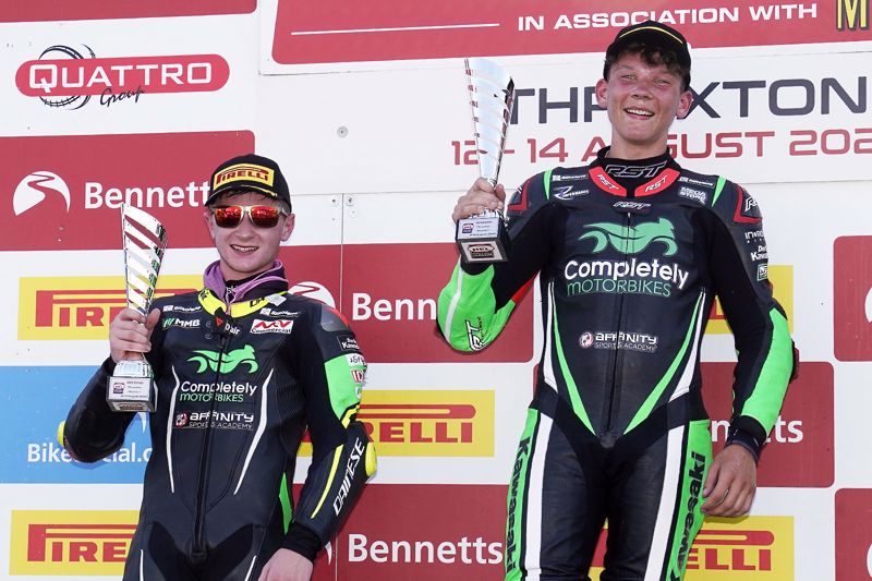 HEL Performance British Junior Supersport Championship with Motocourse: Hardy pips McManus to race one win