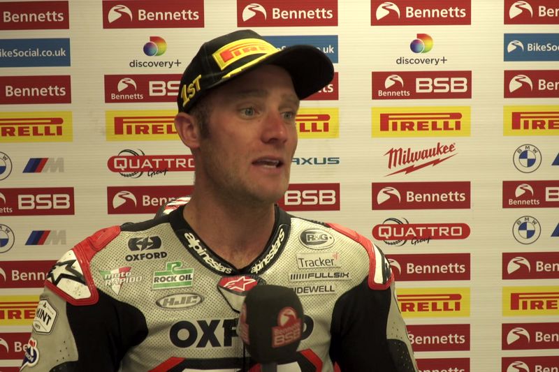 VIDEO: Bennetts BSB Race 3 podium reactions