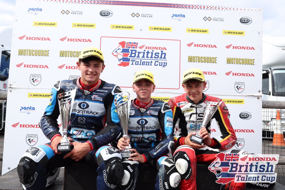 Honda British Talent Cup: Garness storms to win number 10
